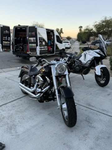 Harley & Adventure Bike