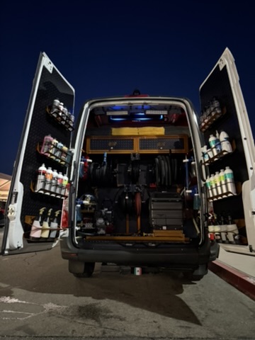 Van Setup · Night